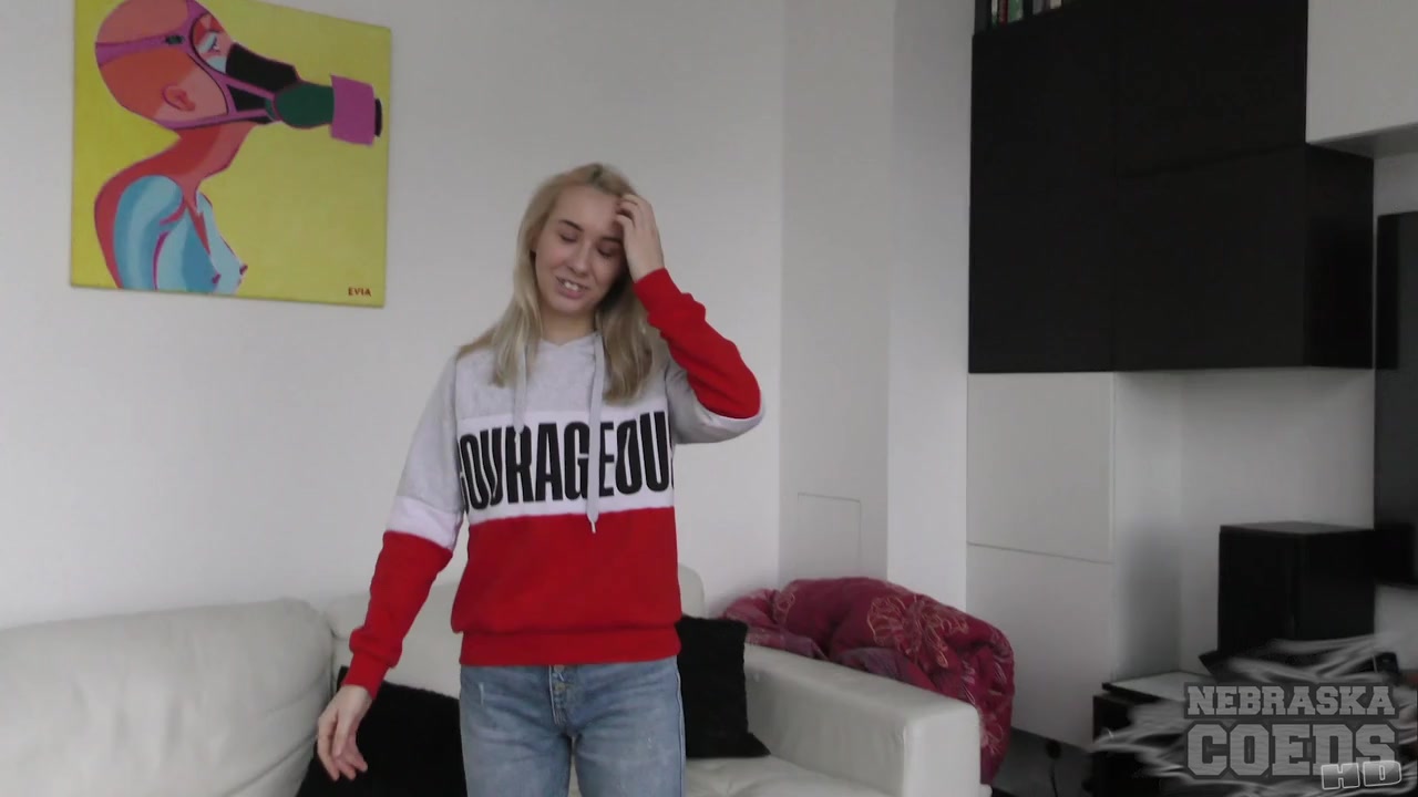 Barely18yo Fresh Face Lil Karla aka Maya First Time Video Silver Dildo Tight teen 18+ Pussy