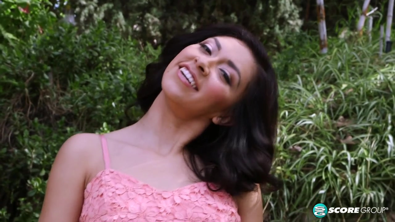 Beautiful And Bashful Brunette Kara Is A Nervous 20something Who Does A Striptease And A Masturbation Show Outdoors.