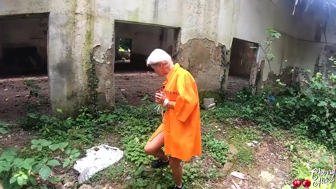Sexy Prisoner Deep Sucking Dick And Had Anal Sex On The Abandoned - F With Cherry Aleksa