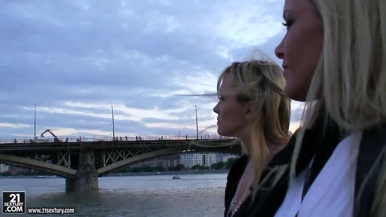 Blue Angel and Sophie Moone ride on a boat