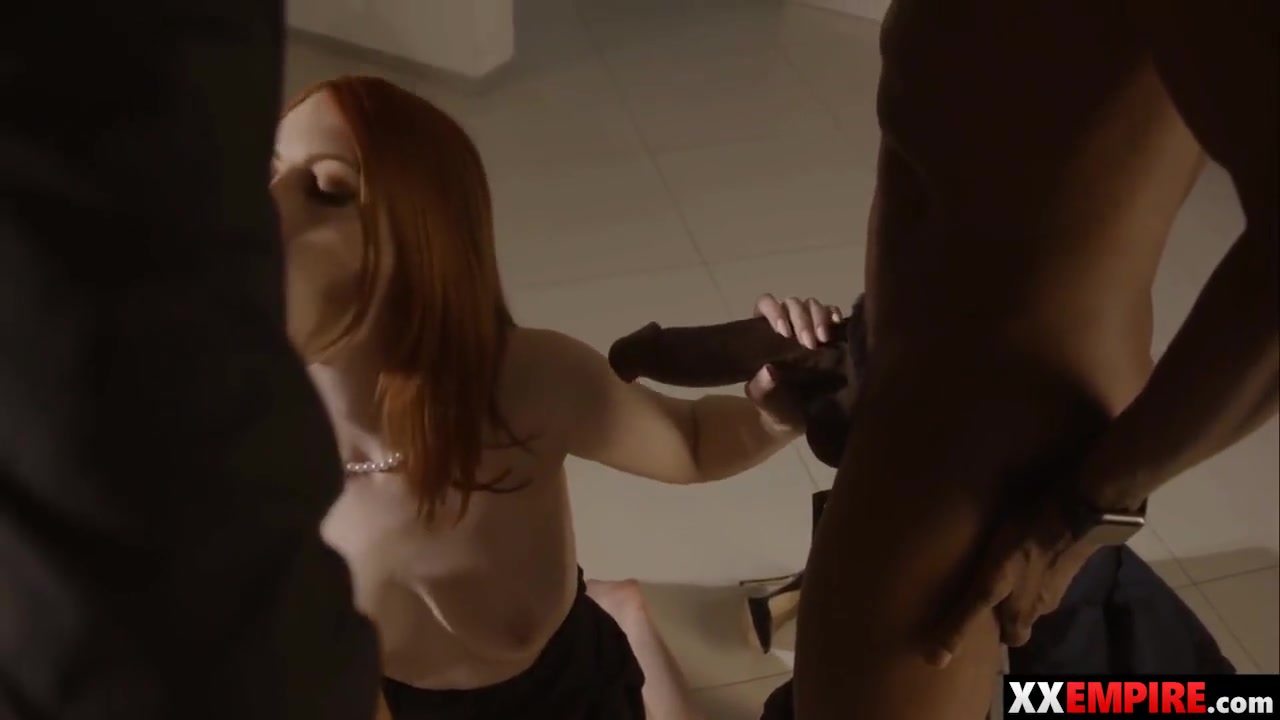 Redhead Gets Thick Pipe