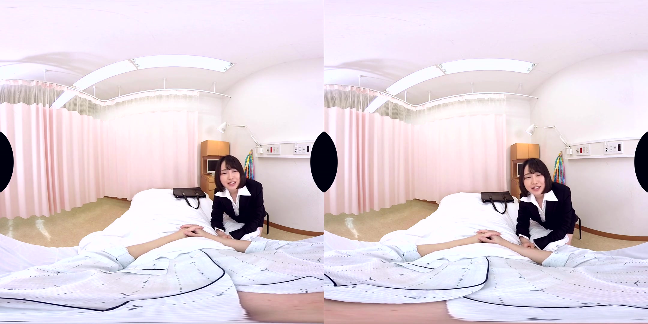 Visited by the Young OL in the Hospital 1 - Asian teen 18+ Hospital Fuck