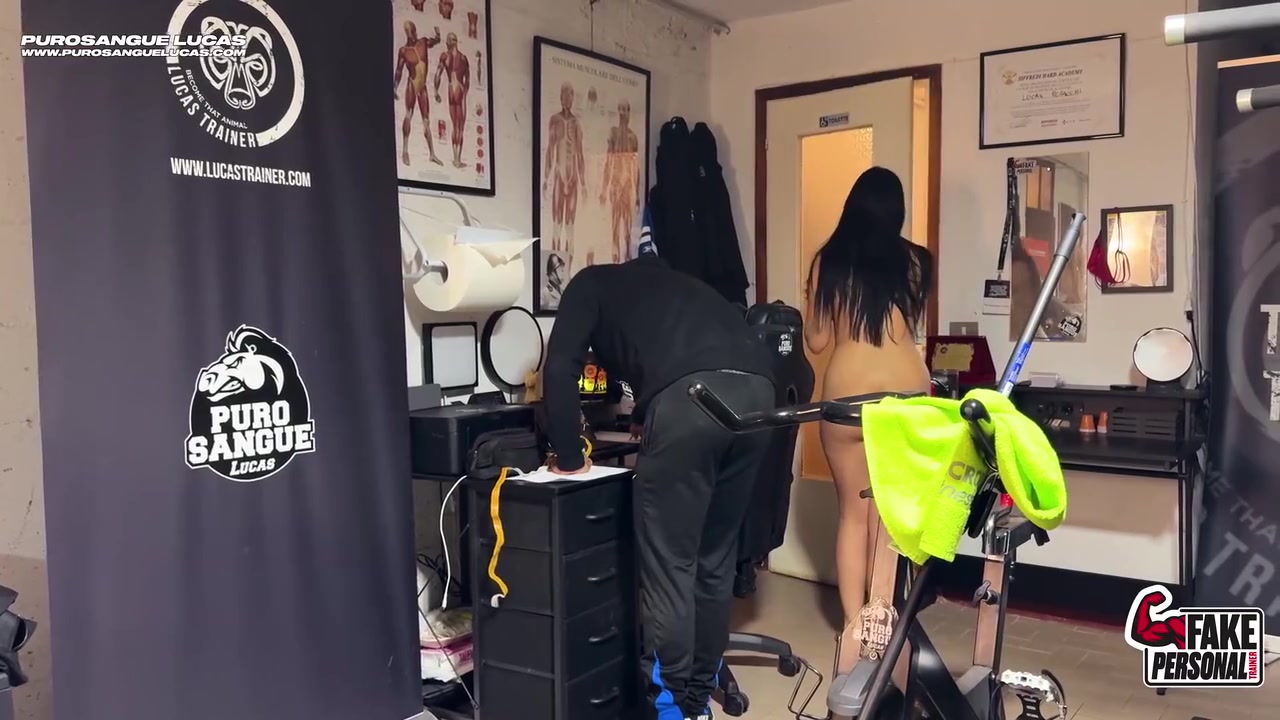 A Gorgeous Latina Teen 18+ With A Big Ass Fucks Her Personal Trainer With Latina Gorgeous And Yenifer Chacon