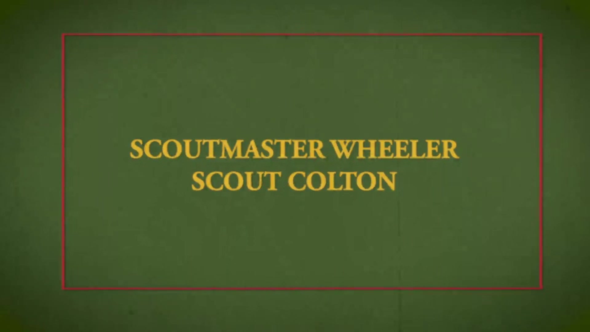 SCOUT COLTON Chapter 1 - The Pledge