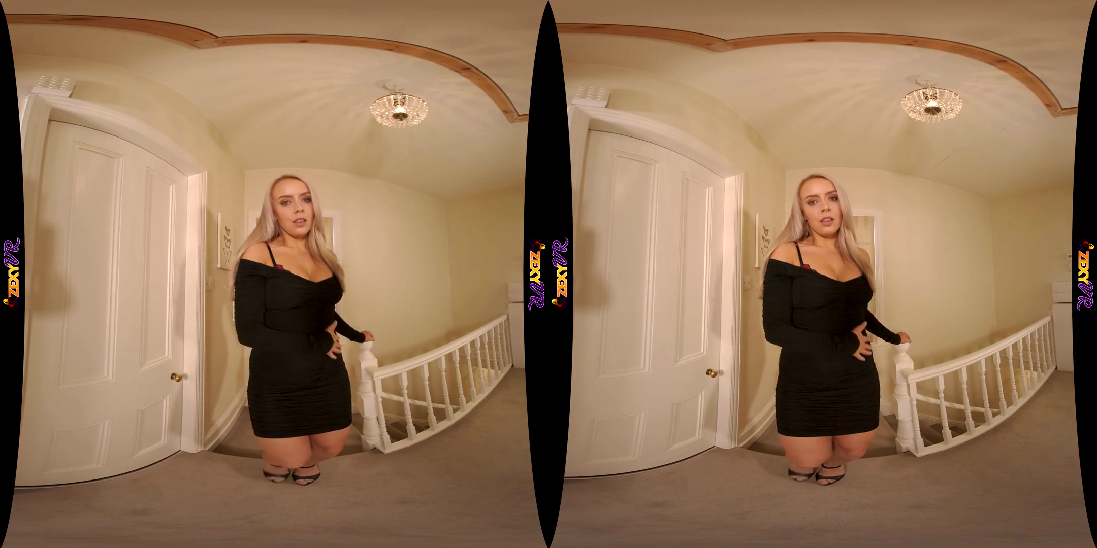 Totally Naked - Big Tits Blonde Striptease - SexLikeReal