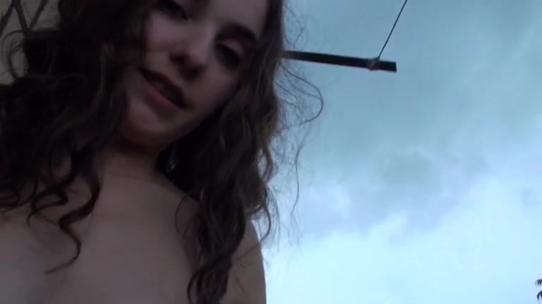 Public blow job in advance of real hardcore sex