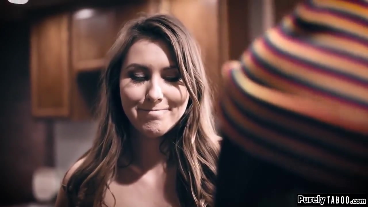teen 18+ Is By Her Girlfriends Stepdad Into A Three