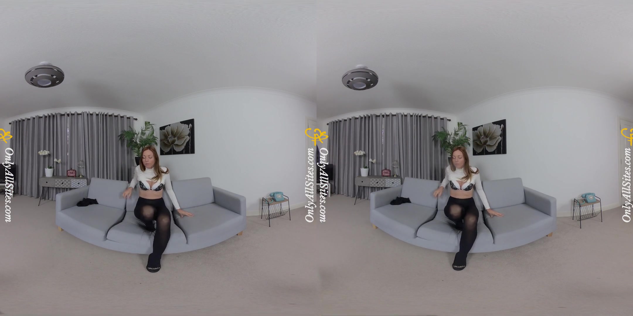 Elen E - Roll Neck; Cute redhead Stripping - SexLikeReal