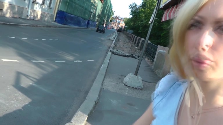 Very hot public adventure