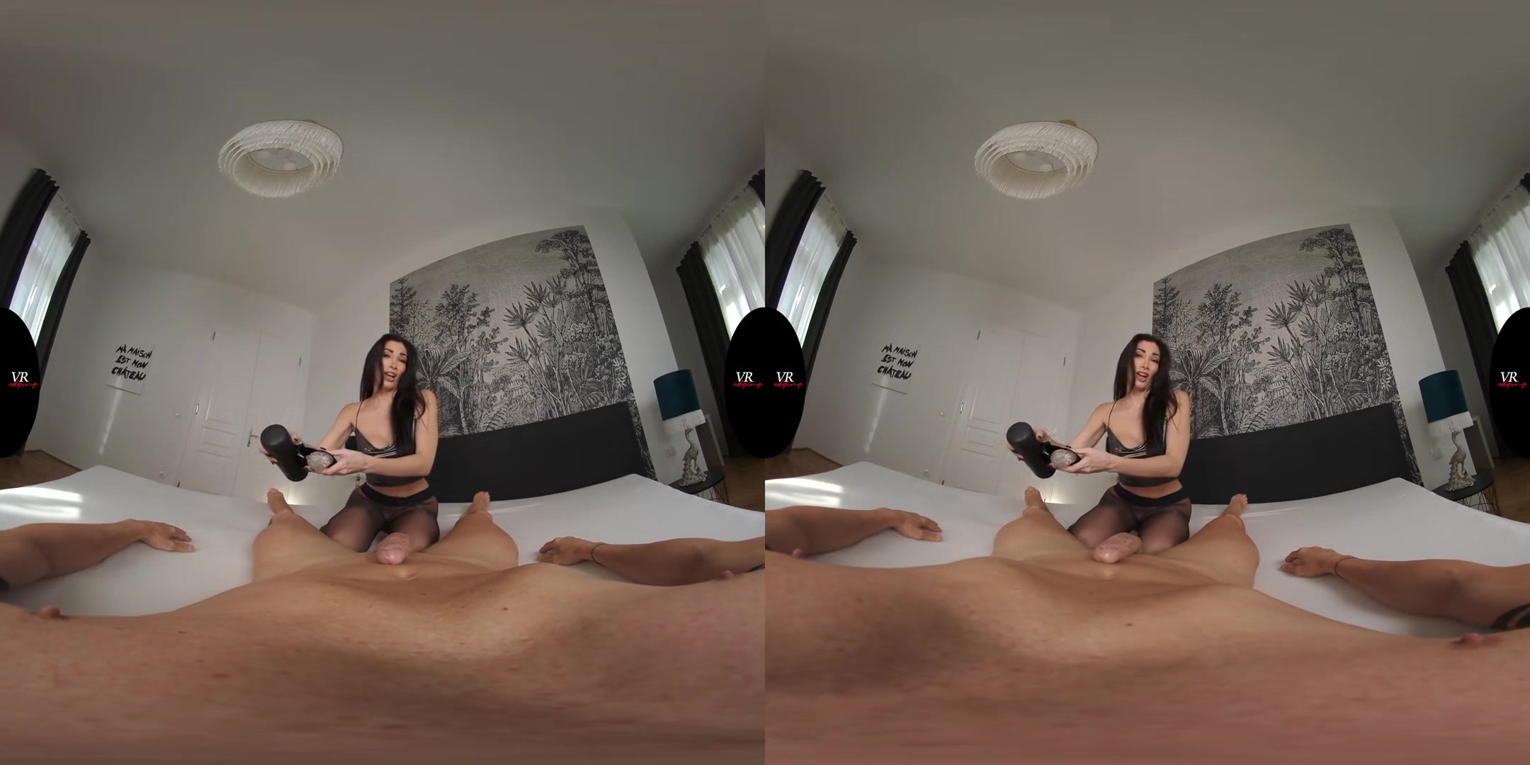 Just Relax And Enjoy Your Ruined Orgasm, Kinky Boy! - Huge Tits MILF Edging VR Porn
