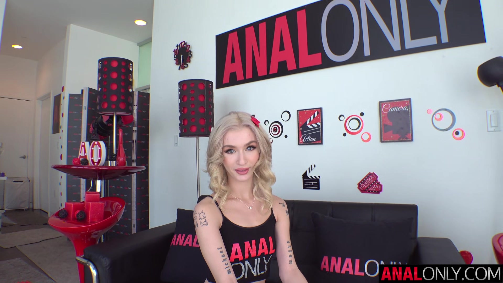 ANAL ONLY Emma Rosie's perky peach