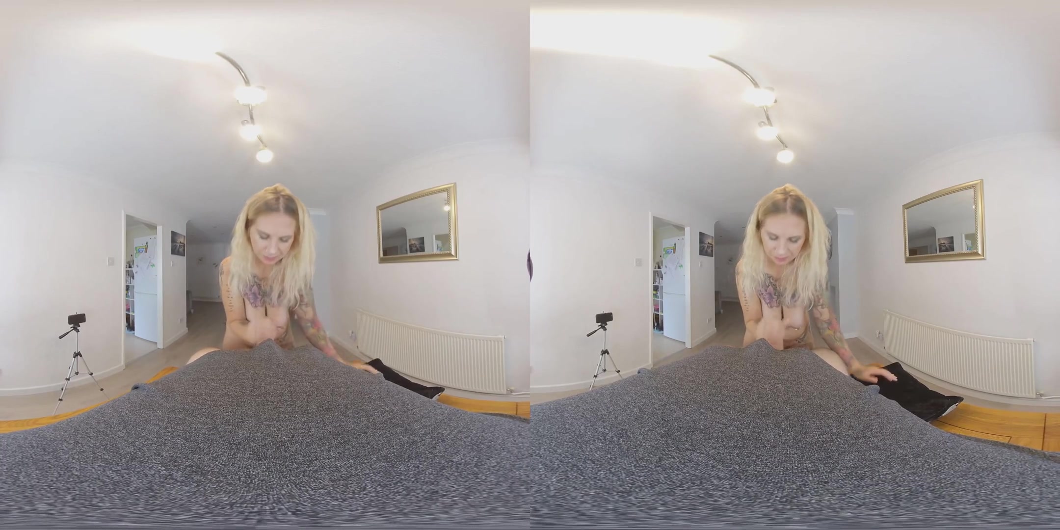 Tammy, Blowing The Photographer - Blonde Amateur with Tattoos POV Blowjob