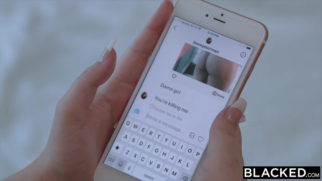 BLACKED 18 years old blonde with massive ass is black cock ONLY