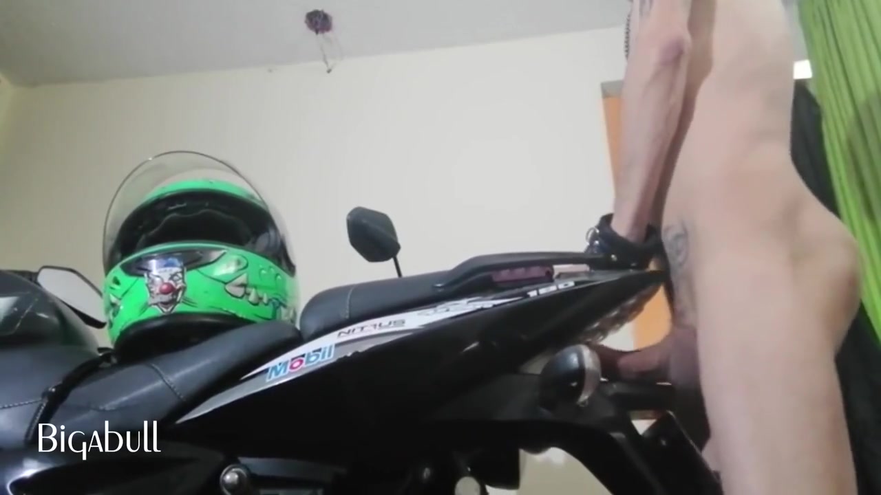 I Masturbate With My Motorcycle 6 Min