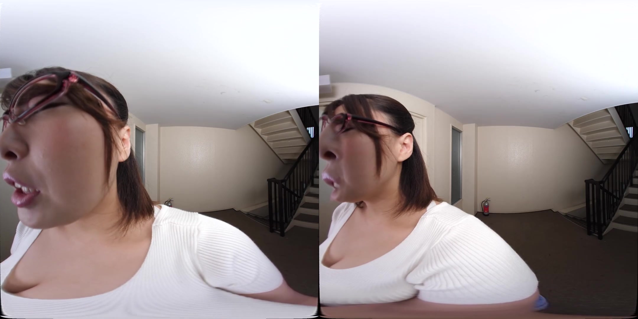 Don't Show Her Husband The Neighbor' Wife; Busty Japanese Babe Paizuri and Cowgirl