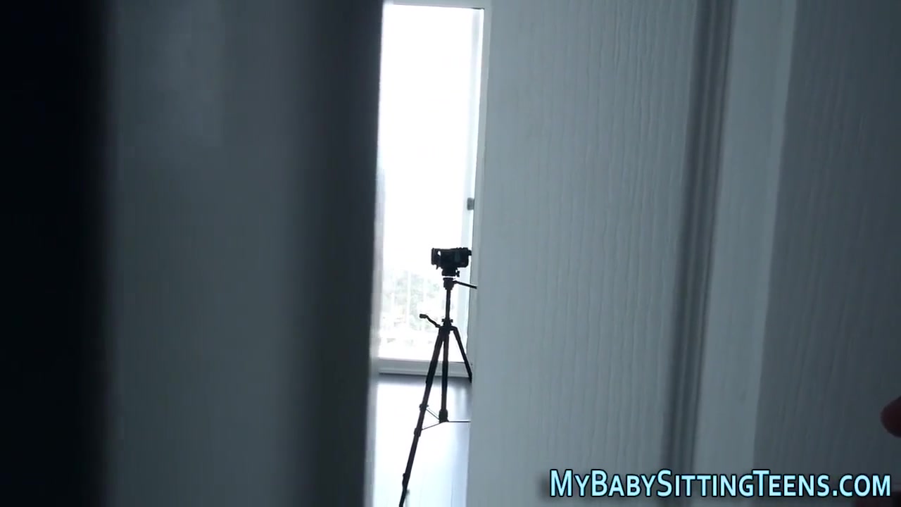 Babysitter Takes Cum Load