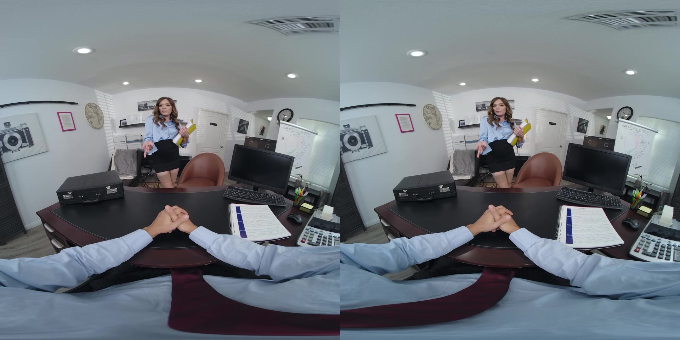 Office Temptations: Hot Accountant Katie Kush