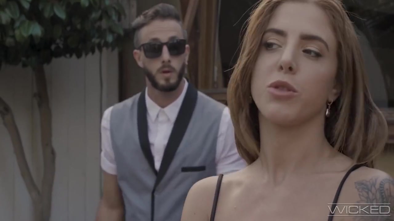 Busty Brunette Gets Romanced With A Juicy Doggystyle - Queenie Sateen And Charles Dera