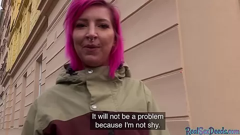 Redhead russian babe gets sex doggystyle