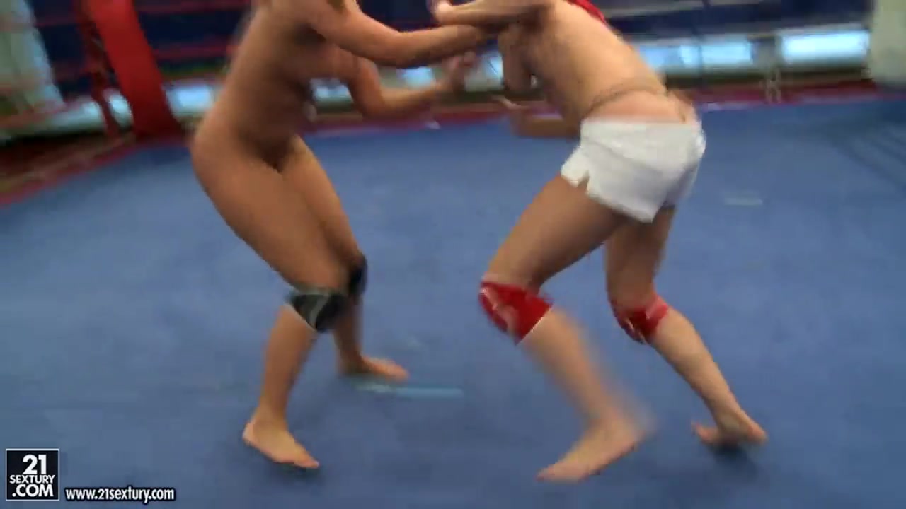 Orsay fighting with Valentina Chevallier and enjoying her tits
