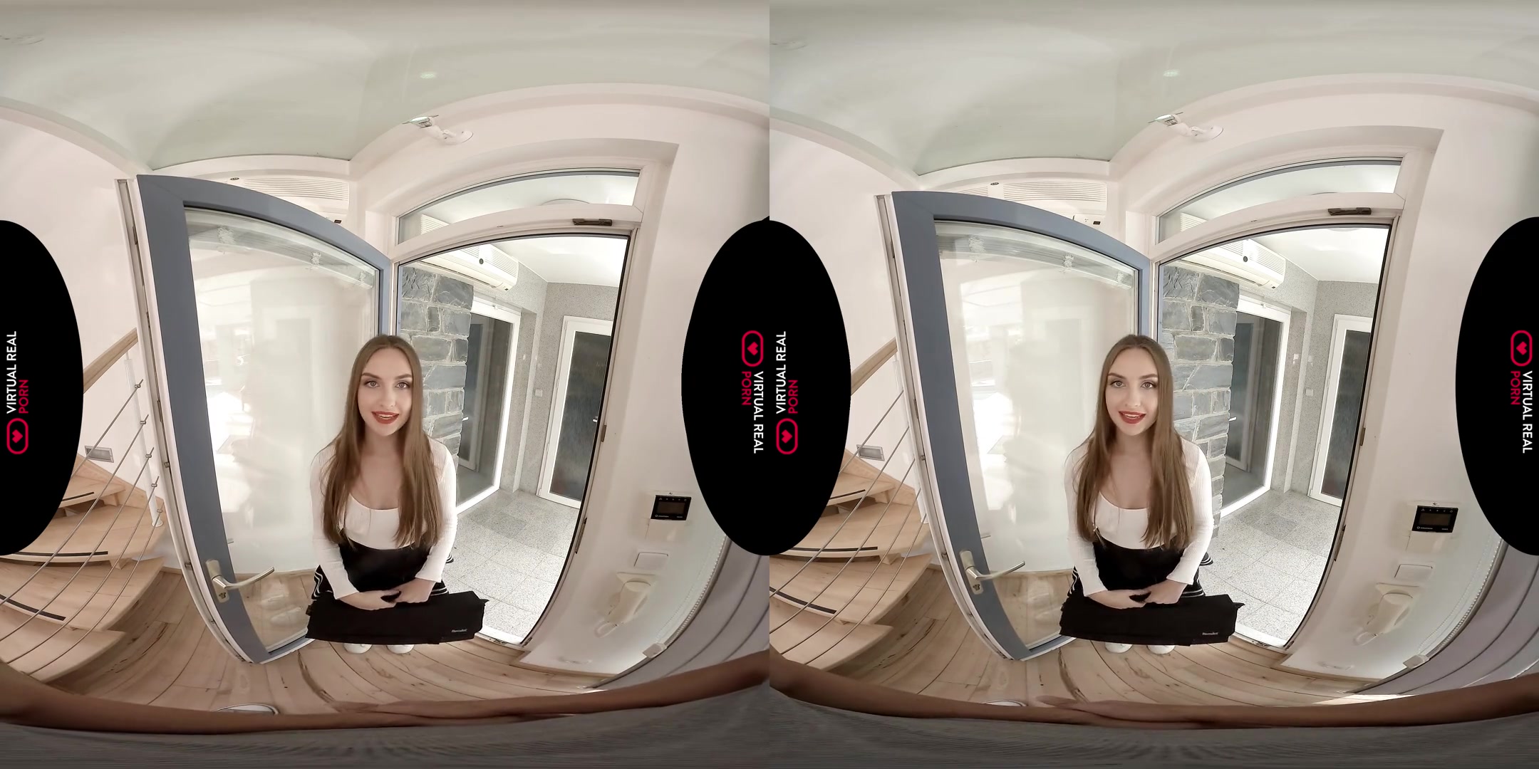Lena Reif in Cock-To-Door Service - VirtualRealPorn