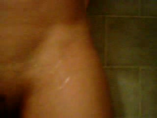Bathtub fun for a naked teenager 18+