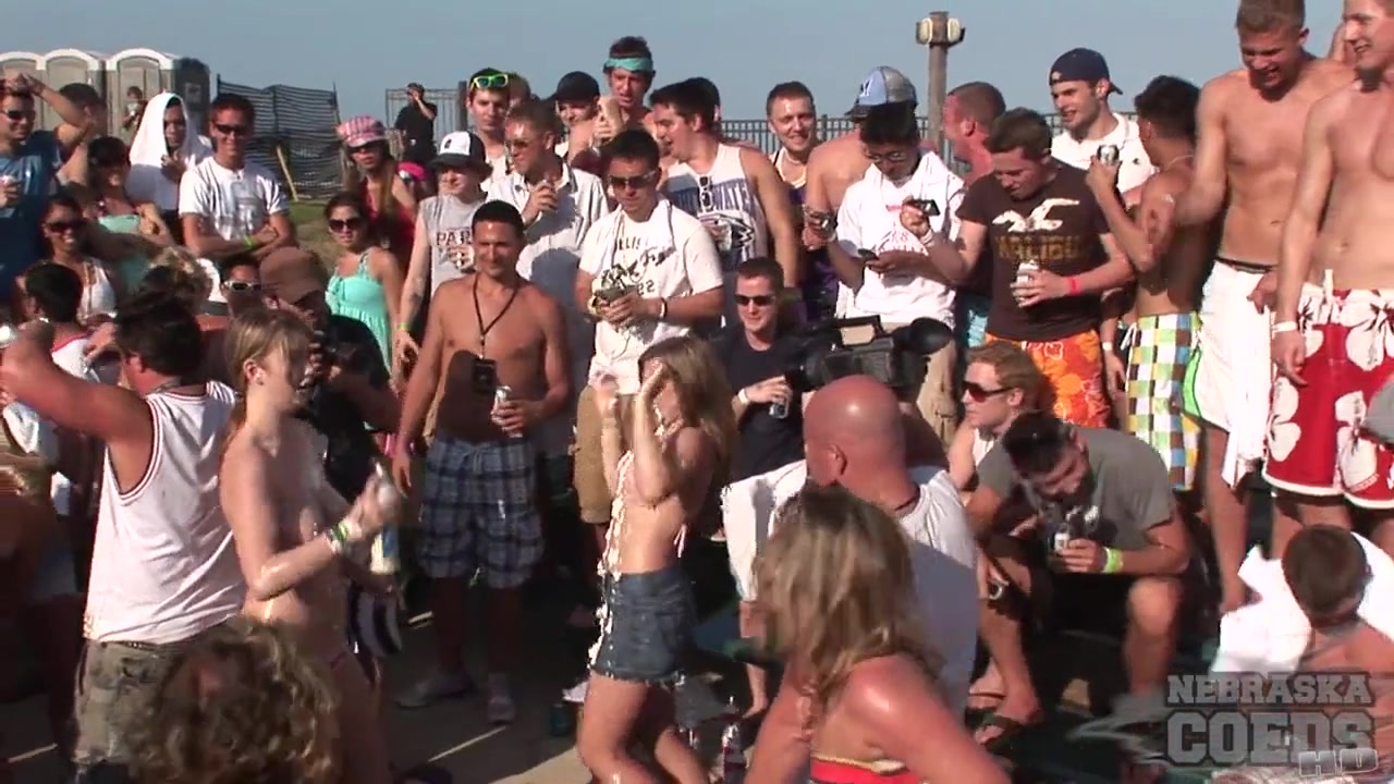 neverbeforeseen South Padre Wet T Then Cops Breaking It Up - NebraskaCoeds