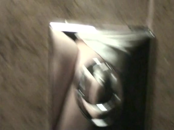 Large pecker works juicy cum-hole in cafe restroom