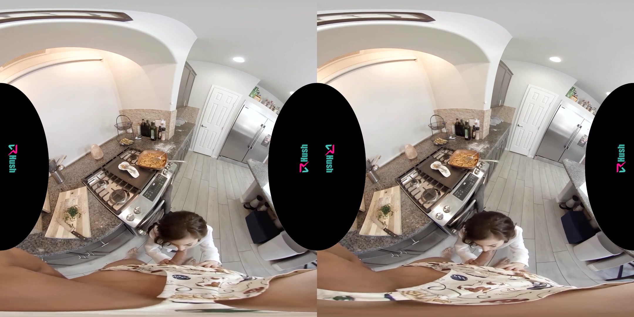 I Told You Not To Cook Anymore! - Sexy Virtual Girlfriend in the Kitchen