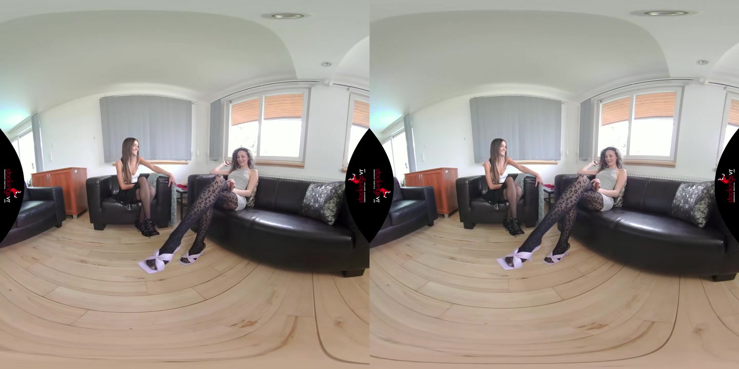Playful Teenager in Stockings - StockingsVR
