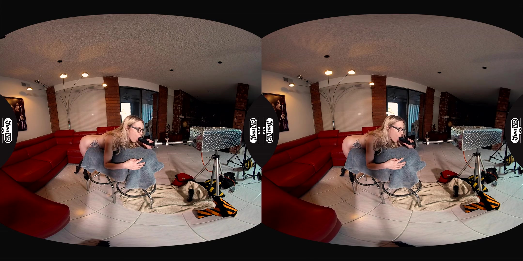 Violet October in Violet vs Fucking Machine - JustVR