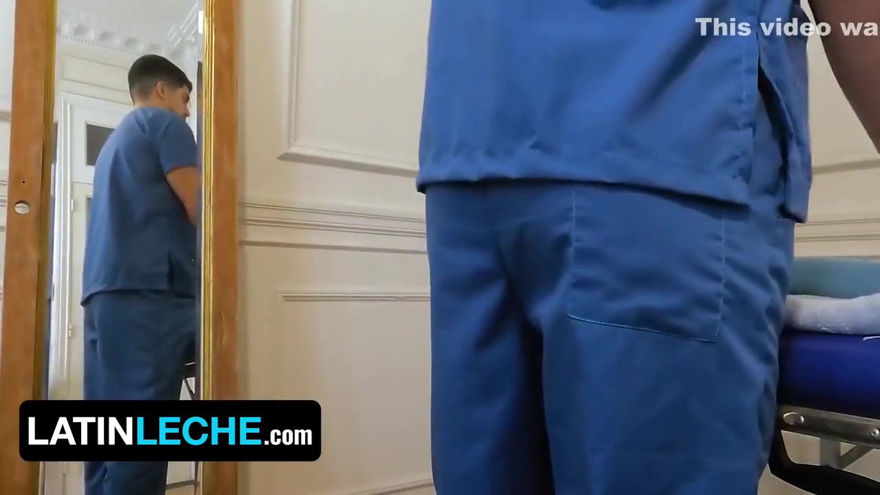 Cesar Rose And Fer Froma - Cute Twink Assistant Takes Care Of Horny Latino Doctor In Uniform