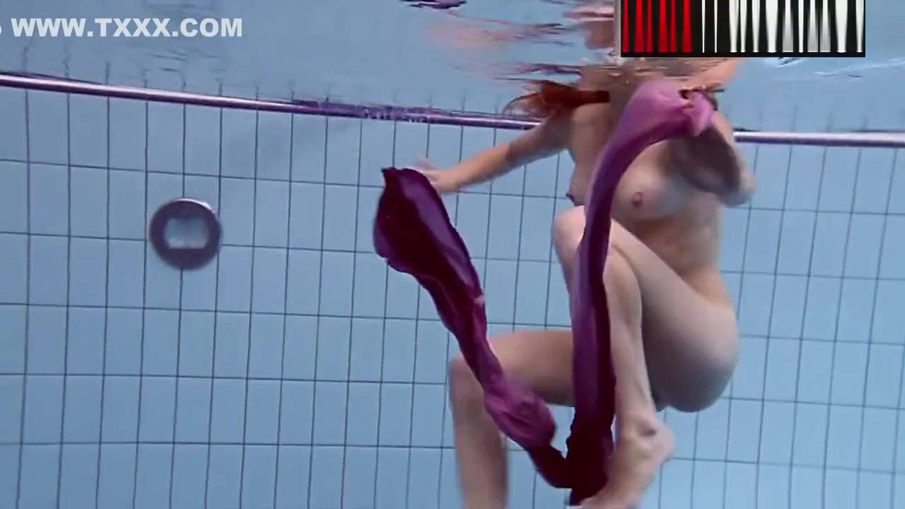 Smoking Hot Russian Redhead In The Pool