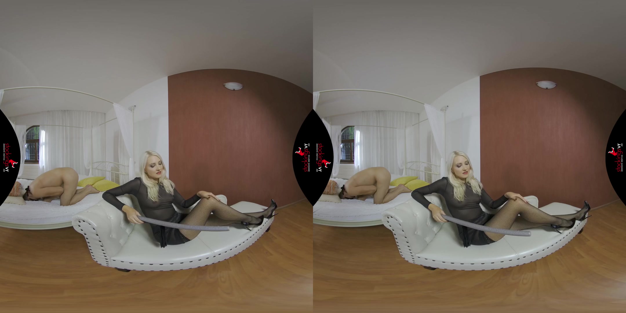 Hit Me With Your Best Shot - Submissive Guy BDSM Spanking from a Sexy Blonde
