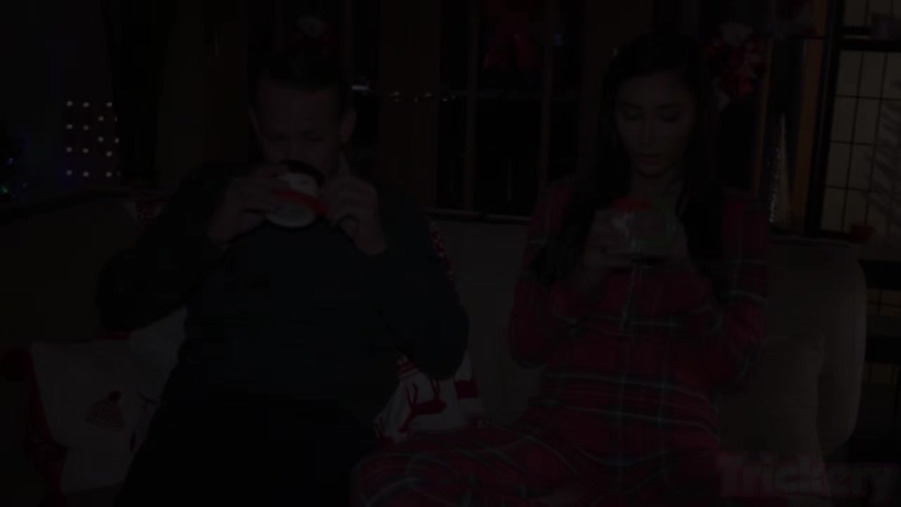Trickery - Naughty Gianna Dior fucks step daddy santa