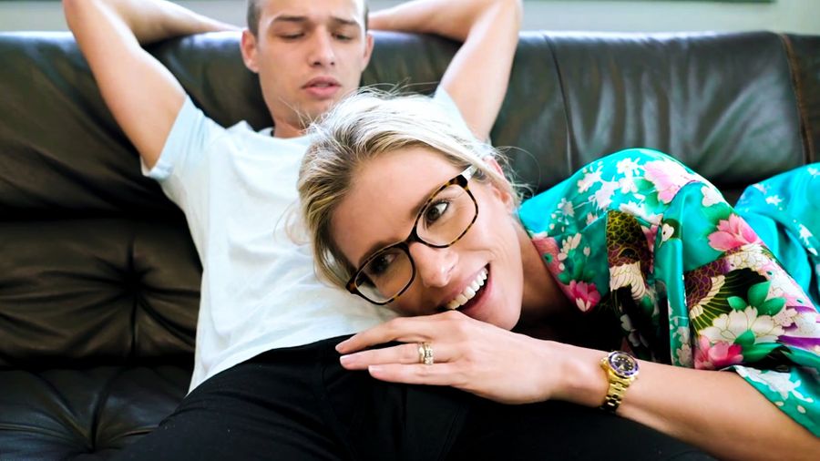 Cory Chase & Johnny The in Step-Mom Craves Young Cock