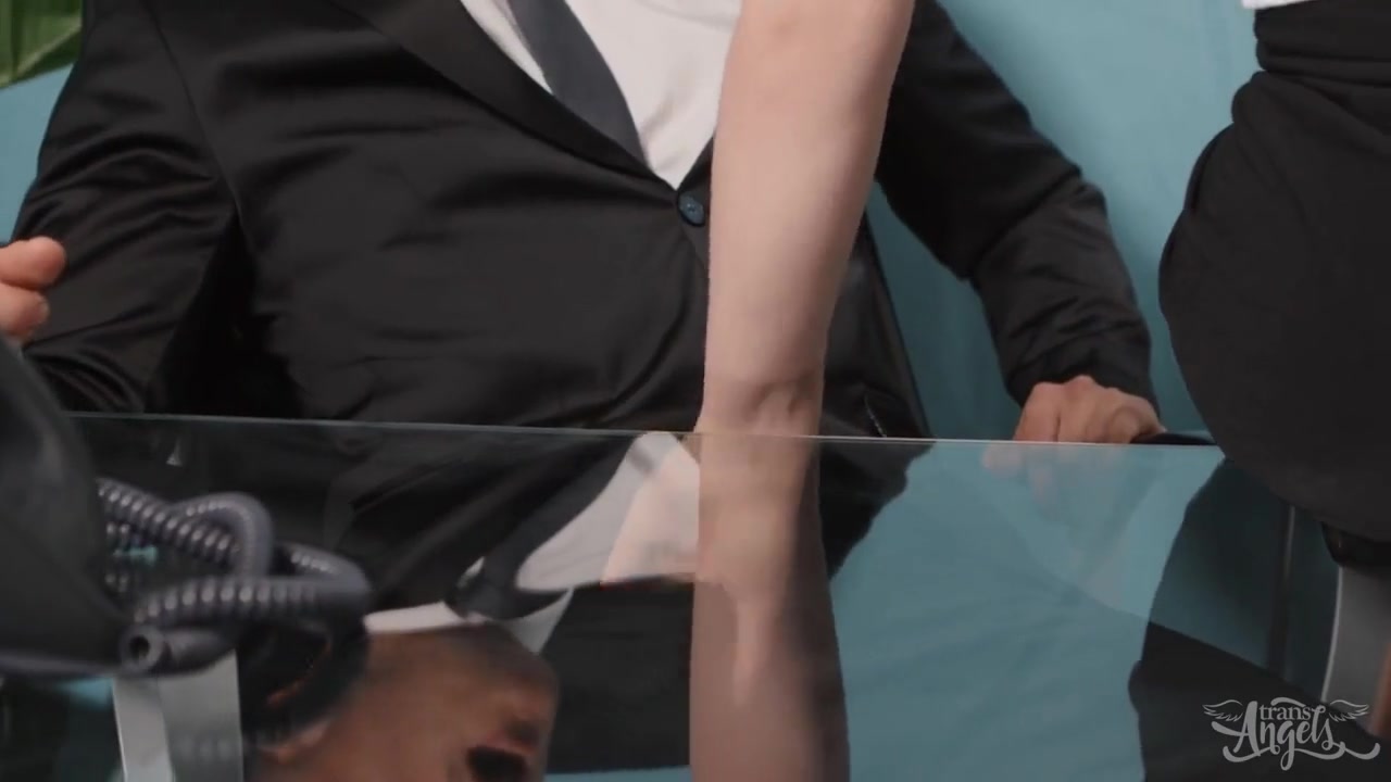 Nate Roses Blonde Passion In Office Heat