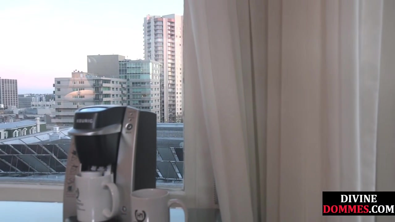 Divine domme gives cbt cockplay and anal sex with a strapon
