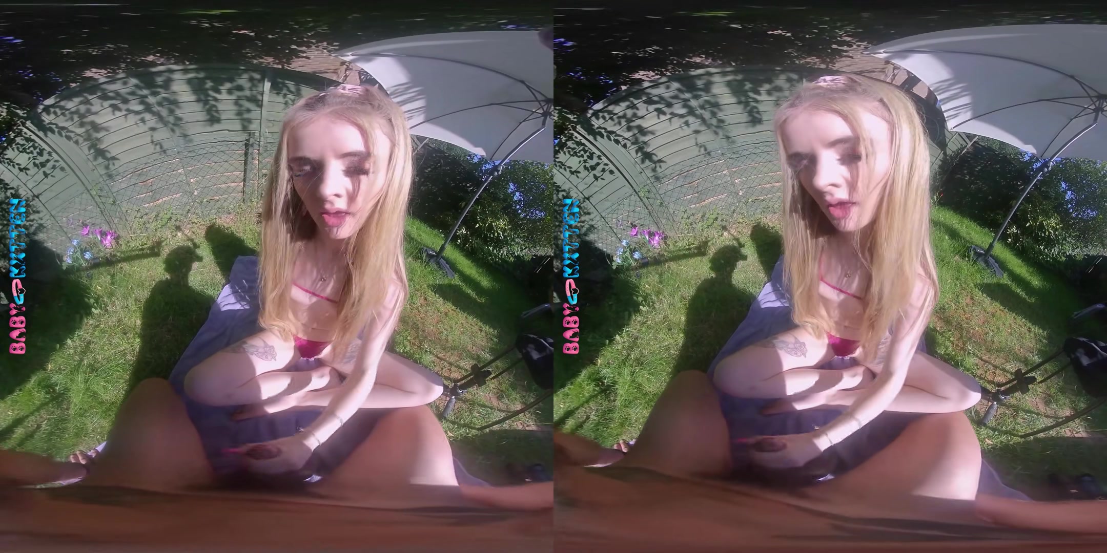Hot Sunbathing with Stepdaddy II - Babykxtten