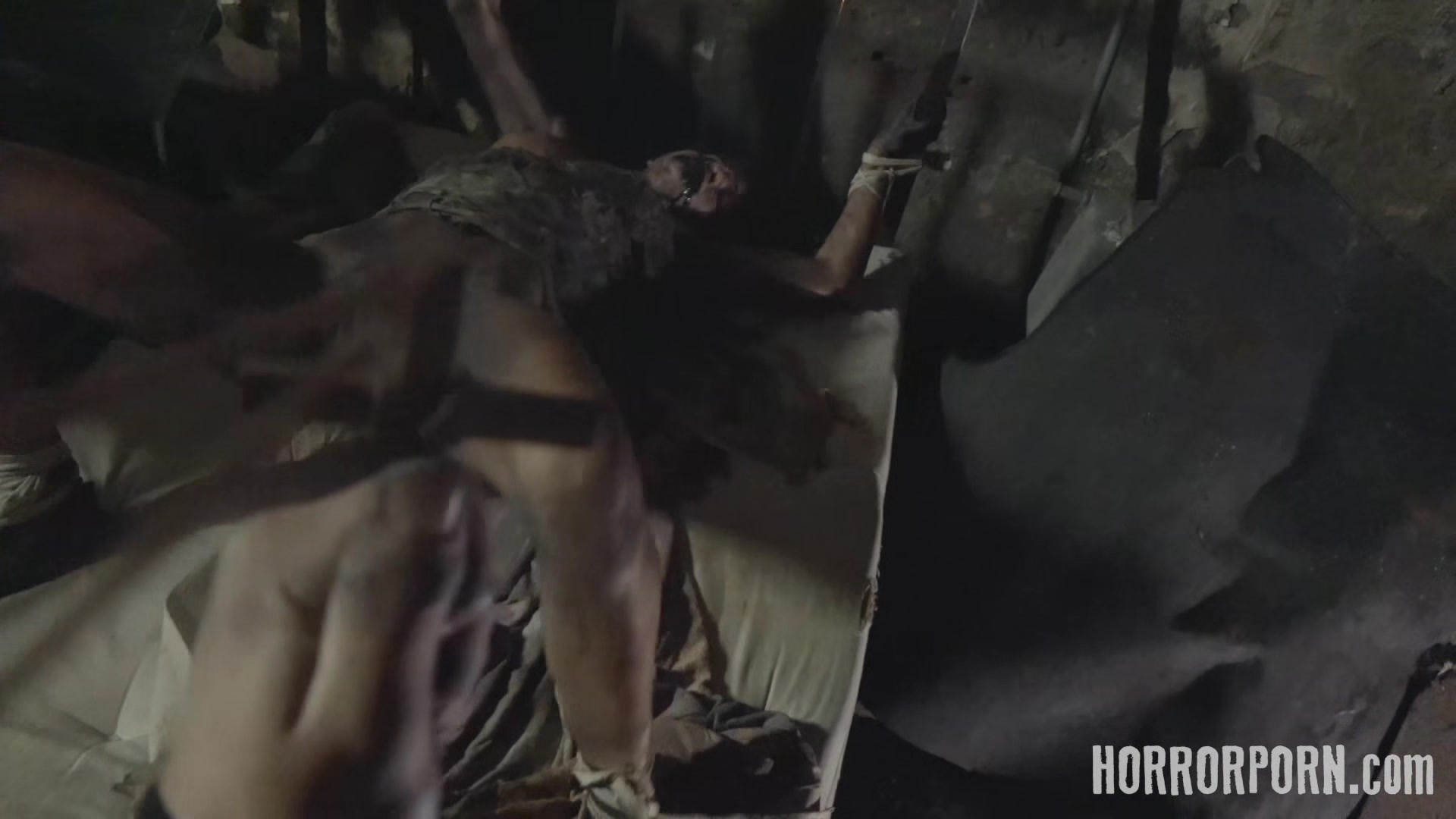 HORRORPORN Girl Twisted In Unnatural Positions