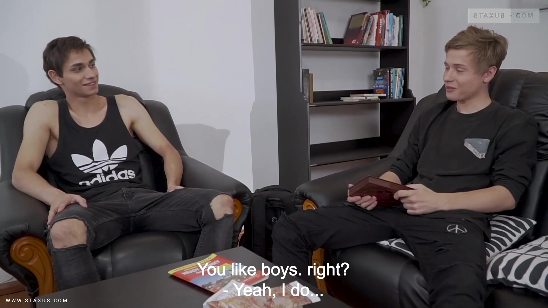 A Reckless, Raunchy Encounter Between Boys With Adrian Bennet And Lior Hod