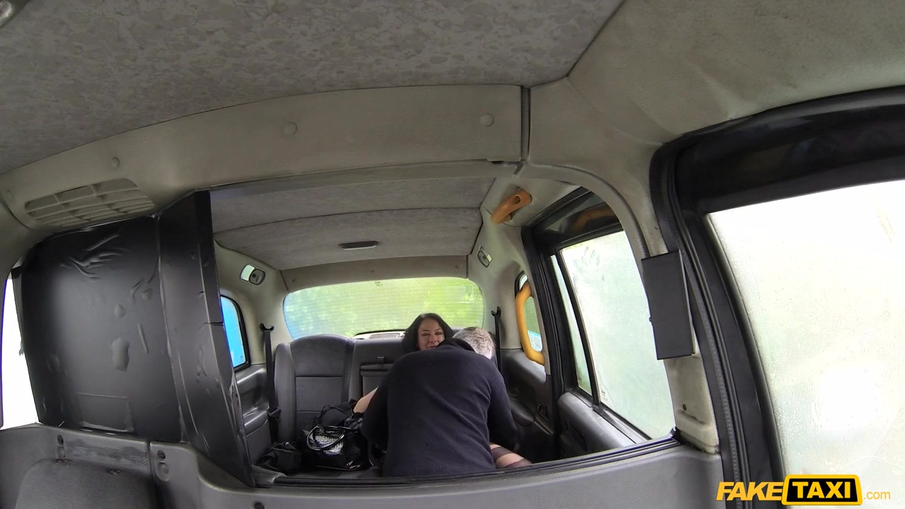 Raven in Local escort fucks taxi man on her way to a client - FakeTaxi
