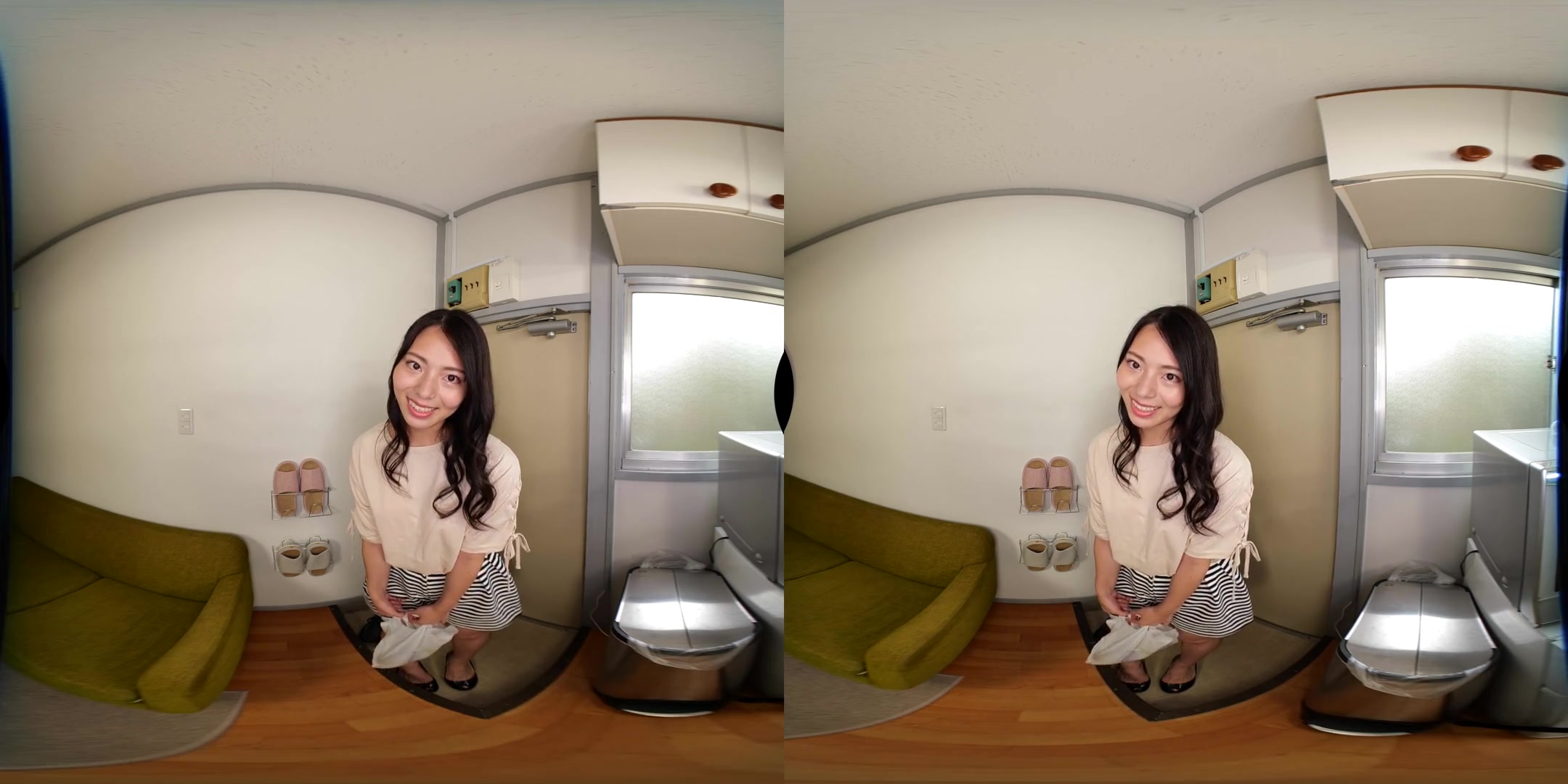 Apartment Days! Chiaki Narumi Act 2; Hot and Sexy JAV Idol as your Virtual Girlfriend in a Non-Nude VR video