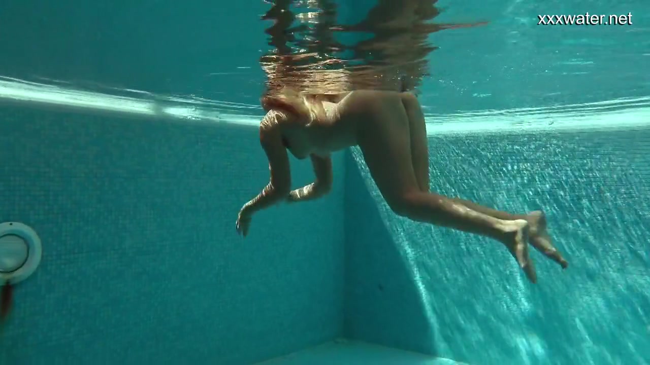 Serbian Pornstar Gets Naked In The Pool