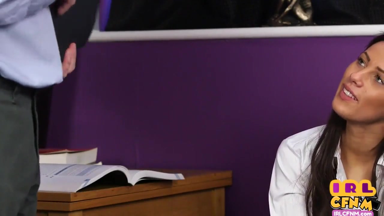 Cfnm Secretary Suck And Jerks Off Boss Cock In Office