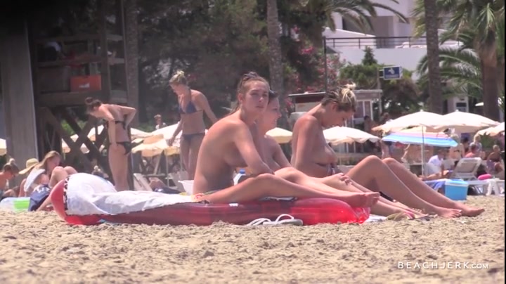 Topless Beach Trio - BeachJerk