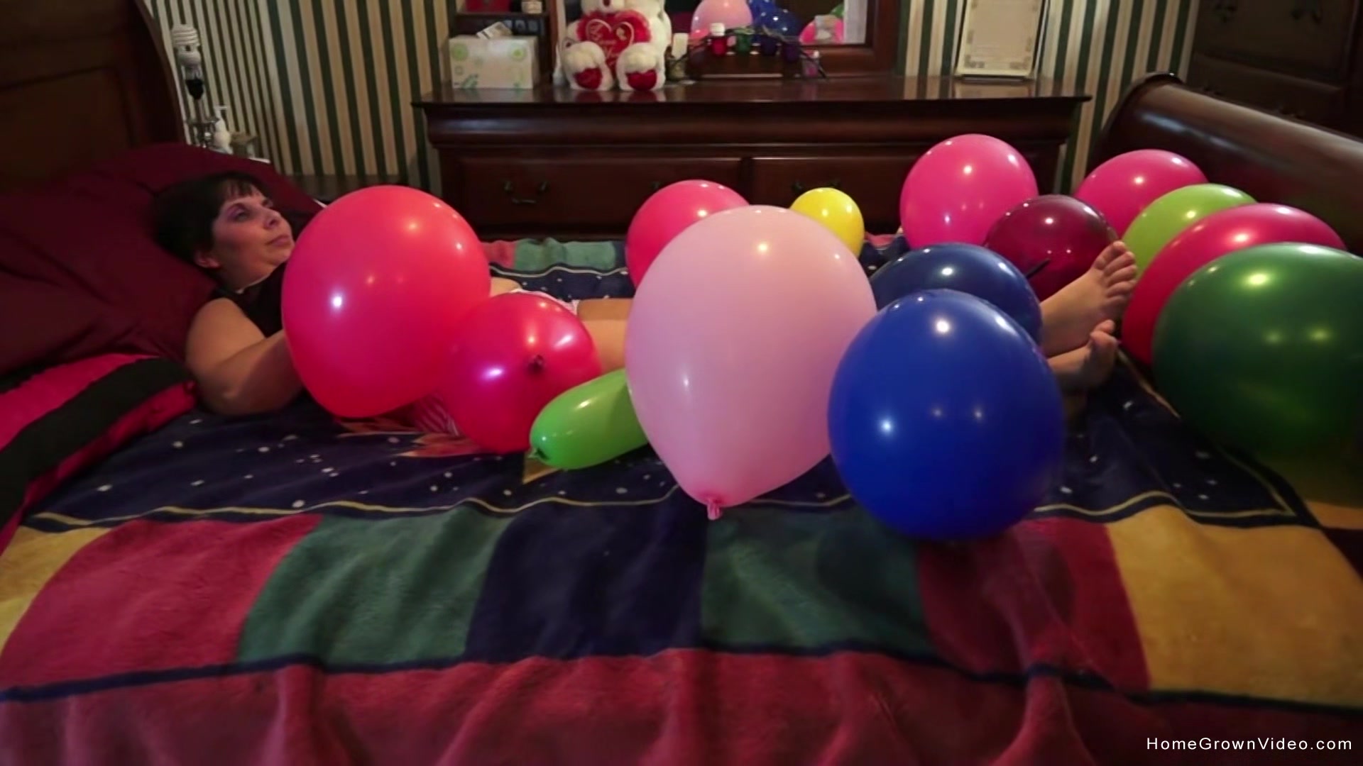 It's party time for Falicha, starting with some toy play before her man's cock arrives.
