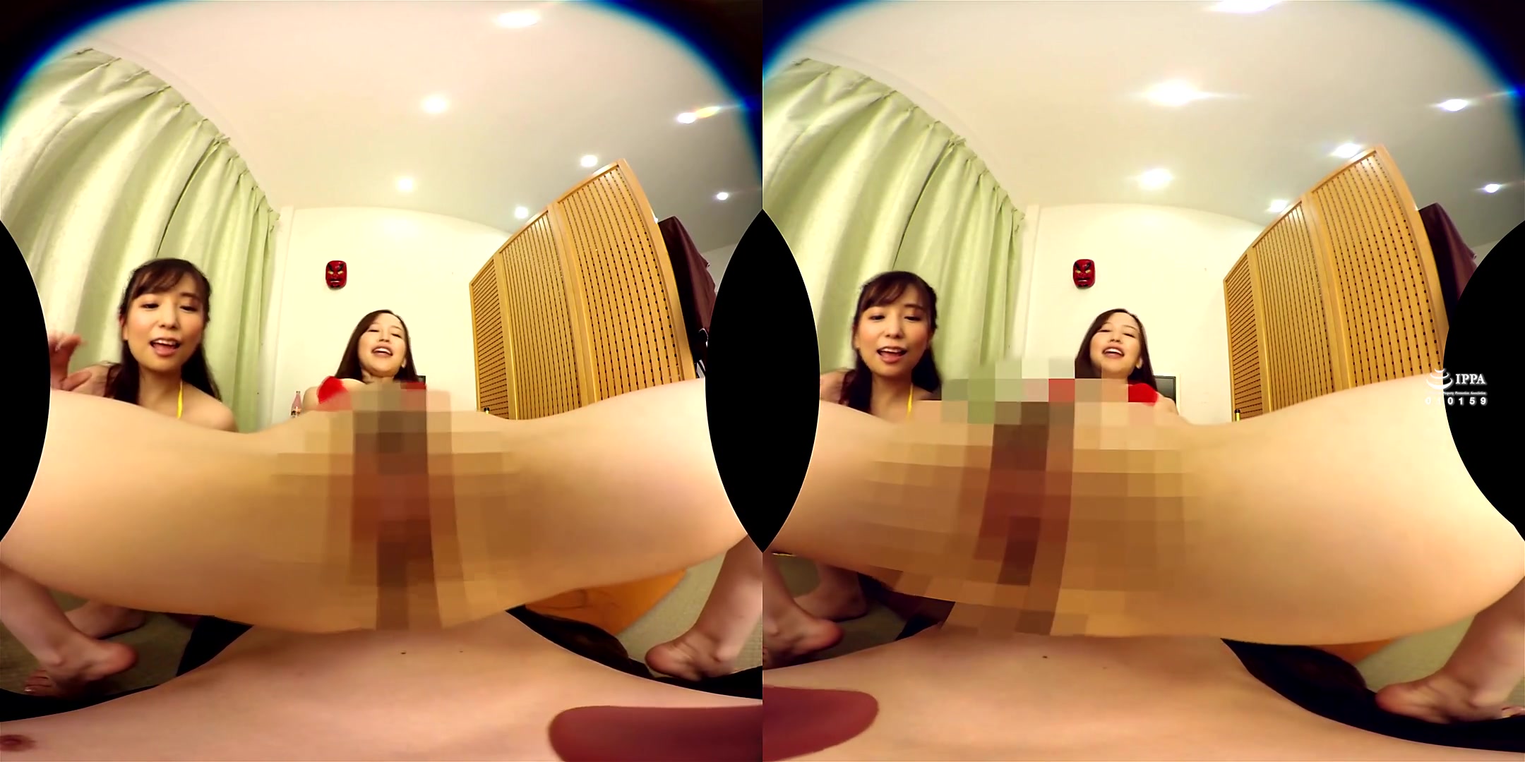 Rena Aoi, Rika Mari, Yuu Shinoda, An Sasakura, and Hana Misora We Can Do Anything in VR Tag-Team Edition 2 - CasanovA