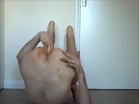 Ice ball batter butt fisting