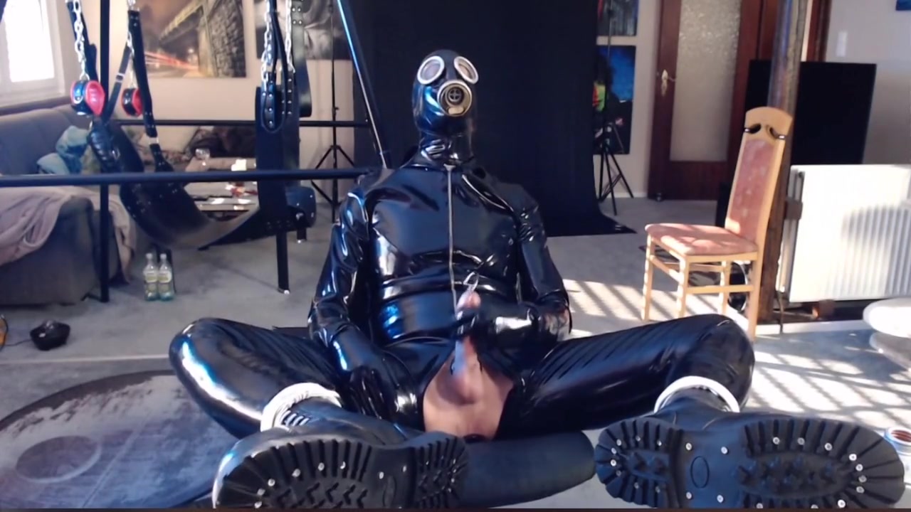 Fullrubberboy Sounding And Cum